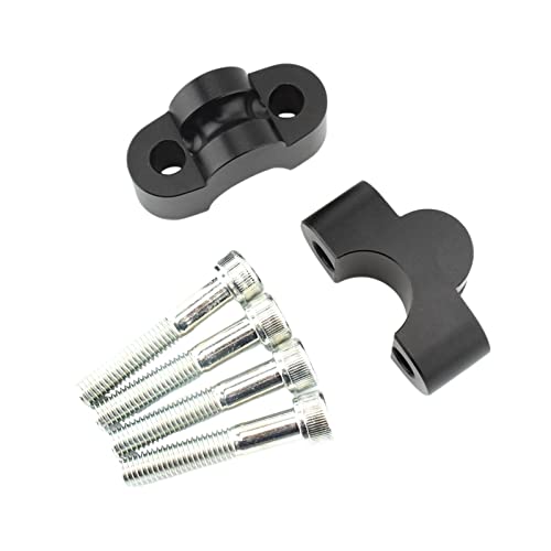 CALANDIS™ 2 Pieces Motorcycle Handlebar Riser Clamp for Honda CB1100 RS CB1100 EX Black | Risers | Handlebars, Grips Levers | Motorcycle Parts