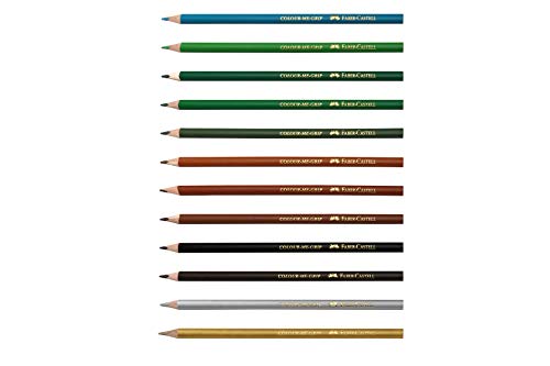 Faber-Castell Triangular Colour Pencils - Pack of 1 (Assorted)