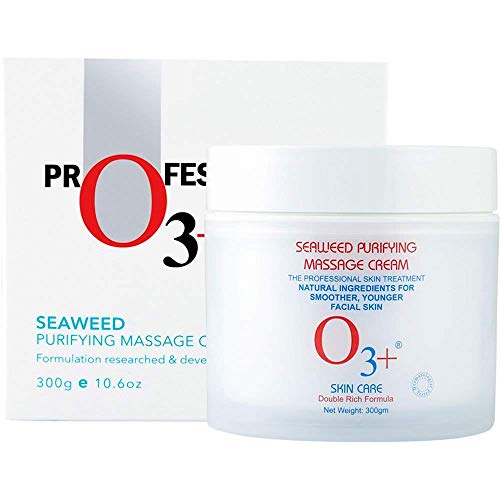 O3+ Seaweed Purifying Massage Cream with Vitamins and Minerals for Skin Brightening and Oil Control, 300g