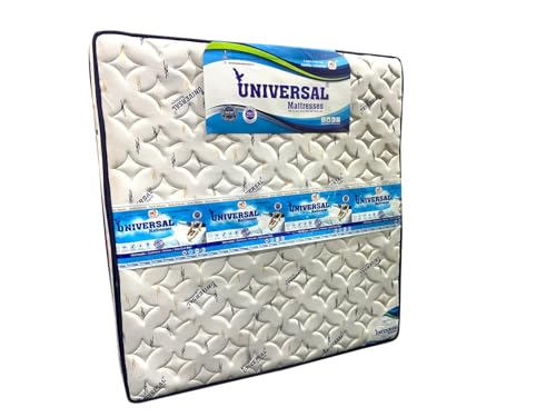 Universal Mattresses Magnet,Latex Foam, Pocket Spring and Memory Foam Mattress Covered with high GSM Knitting Quilted Fabric, Crafted with Pillowtop and Eurotop Design (72X72X10)