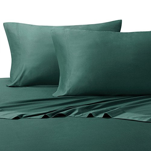 King, Teal : Royal Hotel Silky Soft Bamboo King Cotton Sheet Set - Teal