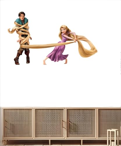 JVERF - Rapunzel| Wall Stickers for Kids