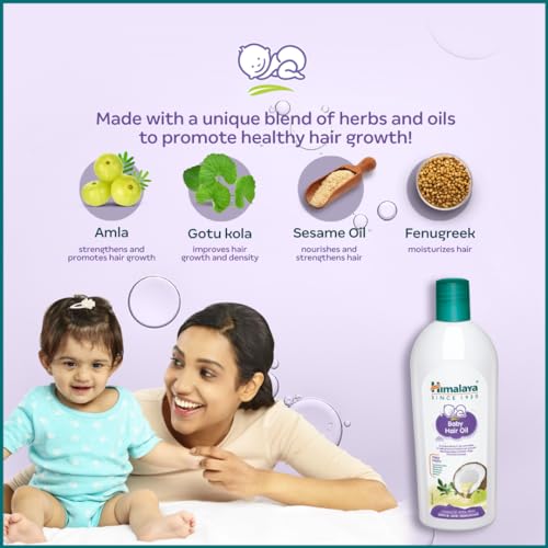 Himalaya Baby Hair Oil 200 ml(1 Count)