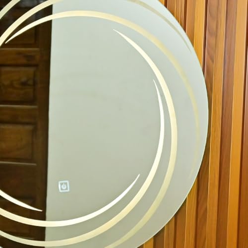 LED Mirror with Touch Sensor, Wall Mounted, Full Length, for Bathroom, Living Room, Bedroom