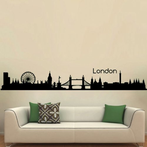 Asmi Collections Wall Stickers Beautiful London City