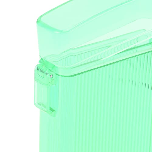 Cigarette Holder Box, Large Capacity Present Cigarette Case Clear for Family (Green)