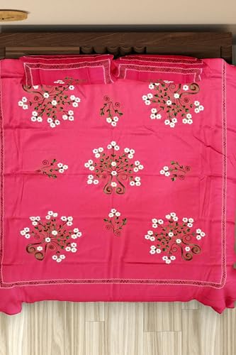 Kashmiri Work Handcrafted bedsheet KH8843