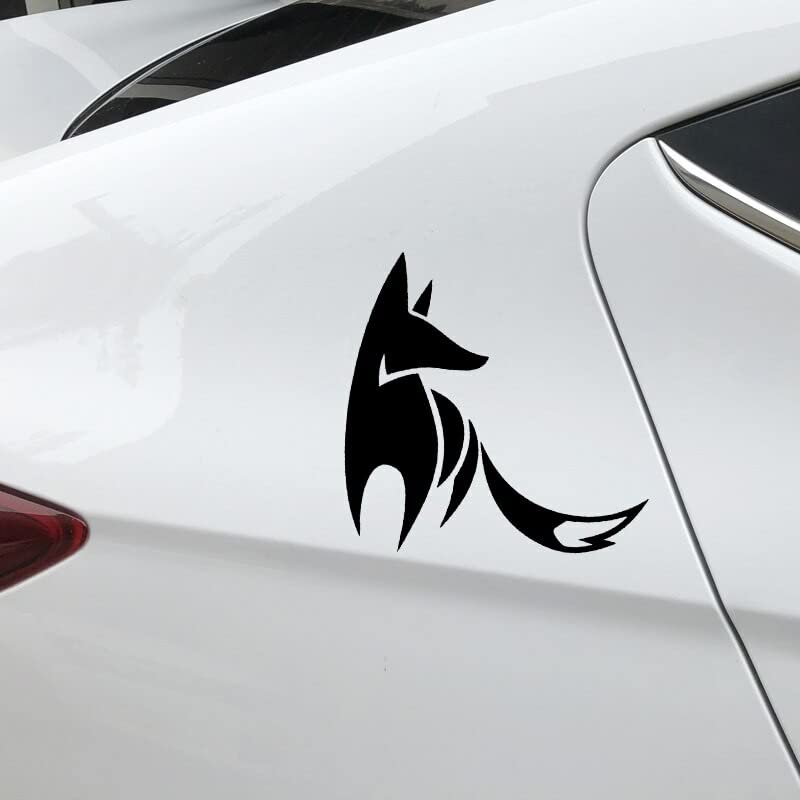 GADGETS WRAP Vinyl Wall Decal Sticker Cunning Fox Cartoon Car