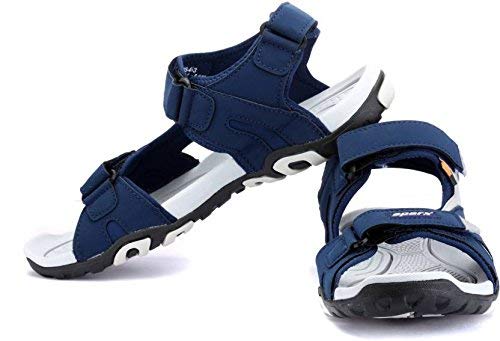 Sparx mens SS 453 | Latest, Daily Use, Stylish Floaters | Grey Sport Sandal - 10 UK (SS 453)