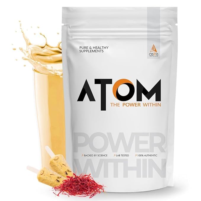 Atom Whey Protein Enzyme blend | 1kg | Kesar Kulfi