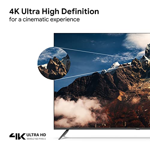 Acer 164 cm (65 inches) I Series 4K Ultra HD Android Smart LED TV (AR65AR2851UDFL) (Black)