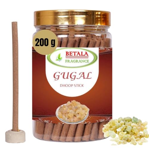 BETALA FRAGRANCE Guggal Flavour Dhoop Sticks with stand (200 GM batti pack) (200 GM)