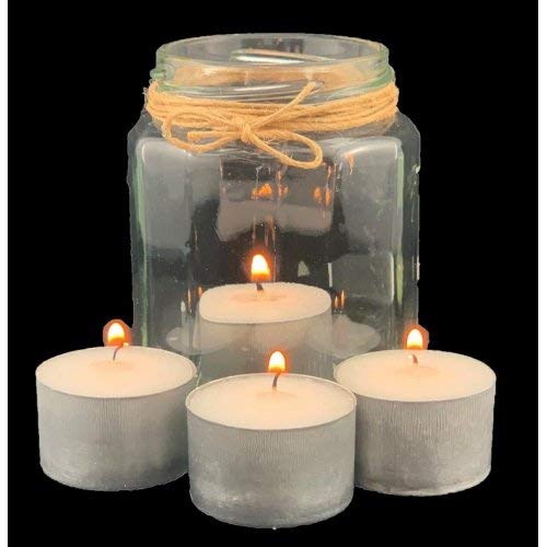 SNOWBIRD® 9 Hrs Guaranteed Burn Time Tea Lights Candles for Diwali, Home Decor, Spa, Birthdays, Celebrations, Party Favors (Made in India) (40pcs, White)