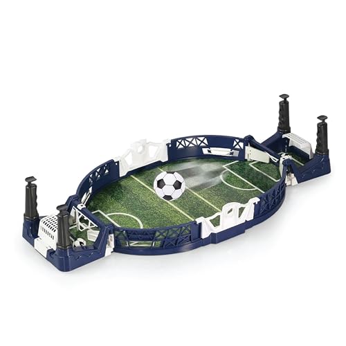 ToyMagic Mini Football Game|Indoor Mini Tabletop Soccer Game|2 Players Interactive Hand Football Board Game|Sport Game for Boys & Girls 4+|Best Birthday Gift|Family Games|Table Game Toy|Made in India