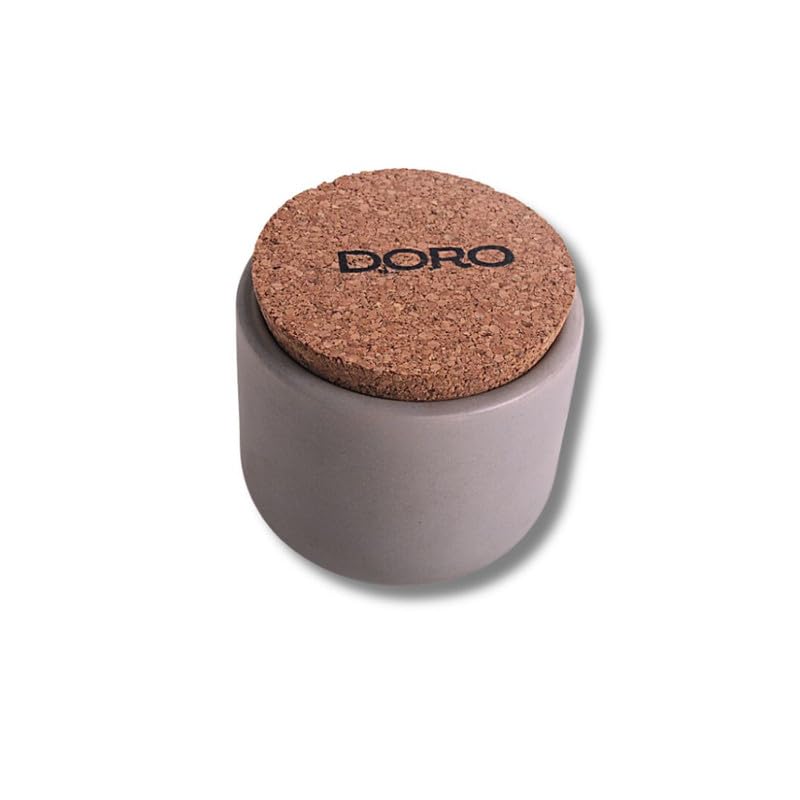 Doro Premium Scented Candles to Relax and rejuvenate Your Soul - Vanilla (Soy, Double Wick, 225 GMS, Burn Time 25-30 hrs)