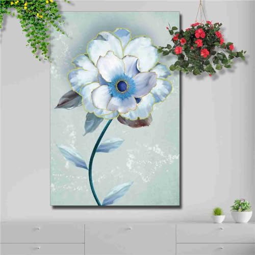 SAF paintings flower Painting | flower paintings for living room | flower painting for wall decoration | flower painting canvas 24 inch x 36 inch SANF-CR62