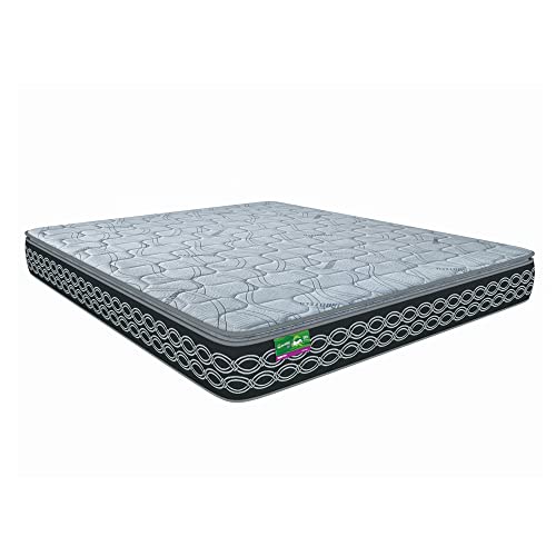 Sleepfresh Grande High Resilience Rebonded Foam 8 Inch Double Size Vibrotech Foam Mattress (75x48x8 Inches)