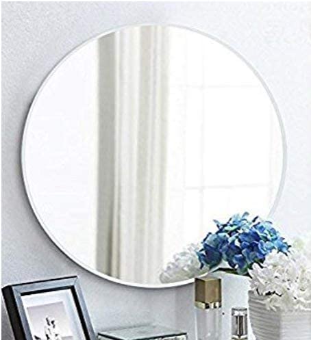 Cheval Glass Designer Beveled Round Mirror Large Size - 24 X 24 inches