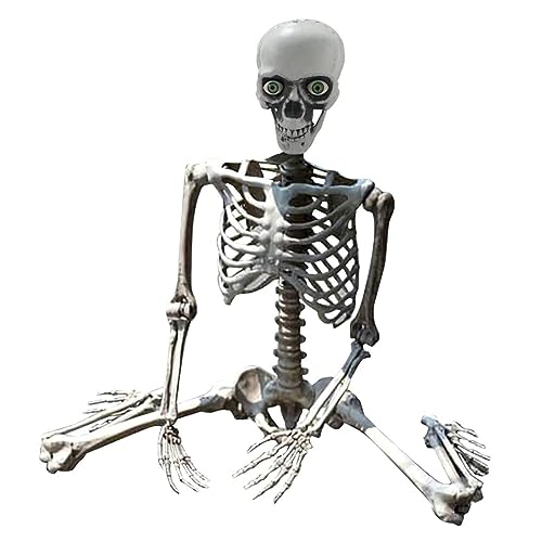 Enakshi Halloween Skeleton Props Party Favors Yard Full Body Posable Joints Skeleton 90cm|Home & Garden | Holiday & Seasonal D?©cor | Christmas & Winter | Figurines