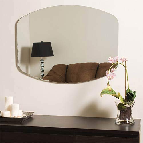 SDG Lota Frameless Mirror (18 x 24 inch, Suitable for Bathroom)