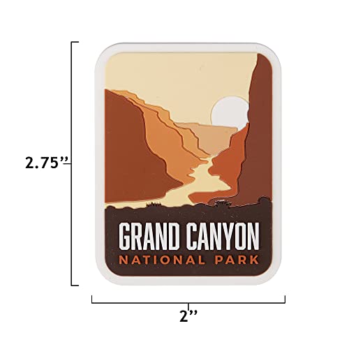 Vagabond Heart Grand Canyon National Park PVC Fridge Magnet