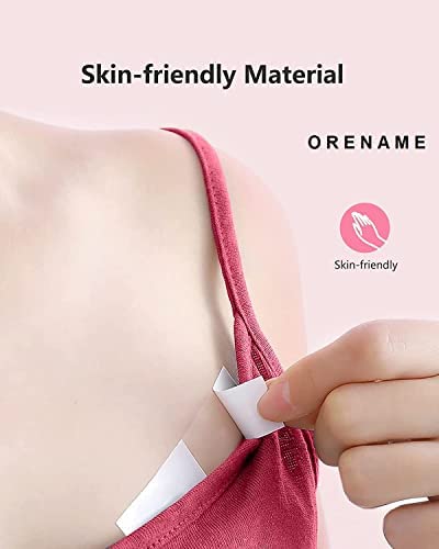 ORENAME Double-Sided Tape for Fashion, Tape for Clothes, Fabric Tape for Women Clothing and Body, All Day Strength Tape Adhesive, Invisible and Clear Tape for Sensitive Skins