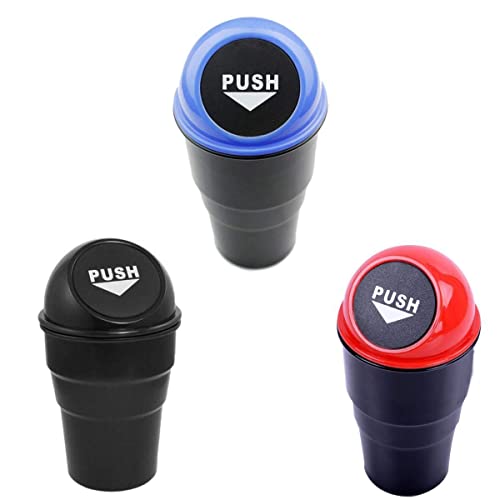 TEACHON Car Dustbin/Mini Car Trash Bin/Car Ashtray