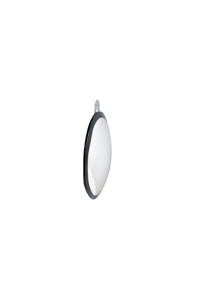 4" FengShui Mirror | Convex Glass Mirror | Reflect Negative Directional Energy | Caved Out | Laminated Back