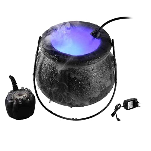 ATORSE® Water Fountain Fog Mister 12 Led Lights Birdbath Sink Mist Maker Fogger