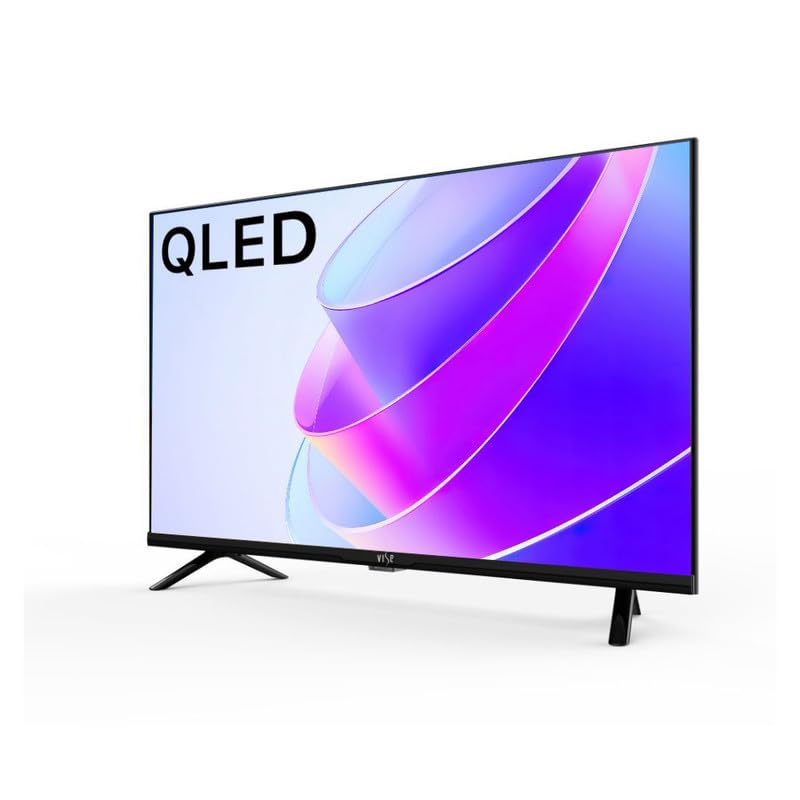 VISE (by Vijay Sales 125 cm (50 inches) 4K Ultra HD Smart QLED TV with Voice Assistant and Built in Wi-Fi VS50QWA2B (2023 Model Edition)