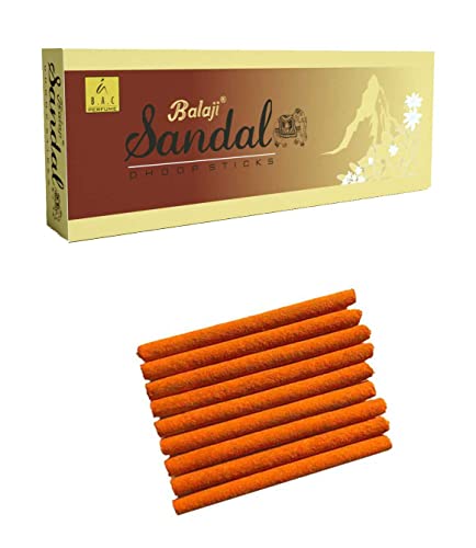 Balaji Sandal Premium DHOOP Sticks Pack of 3 (60 GM Each)