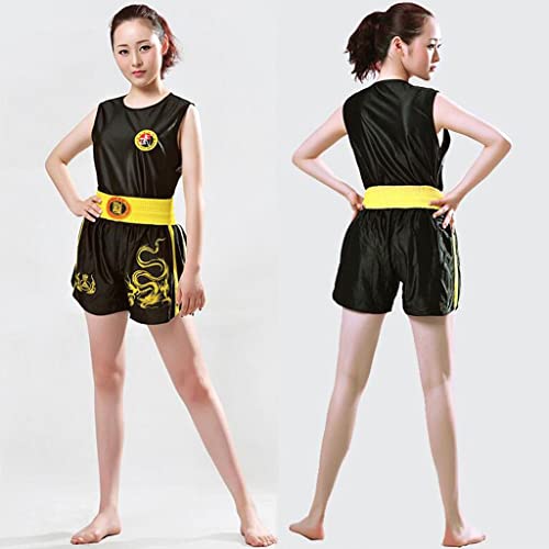 Lyla® Boxing Martial Arts MMA Clothes Dragon Embroidered Uniform Shorts Black L | Sporting Goods | Fitness, Running & Yoga | Clothing & Accessories | Other Fitness Clothing | 1 x Boxing uniform