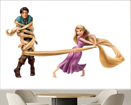 JVERF - Rapunzel| Wall Stickers for Kids