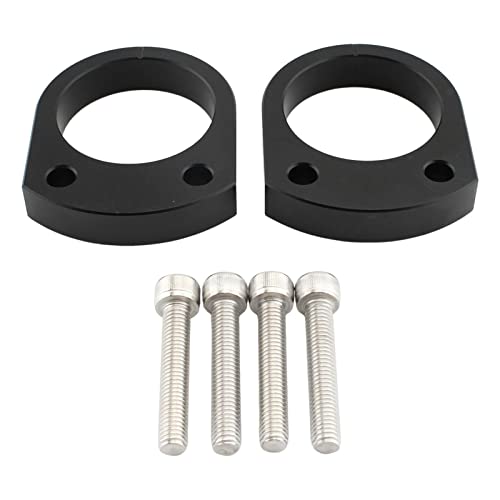 UJEAVETTE 2Pcs Motorcycle Handlebar Risers 14mm Lifting for ZX-14R Zzr14
