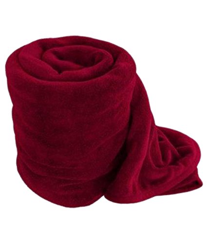 Goyal's ® Single Fleece Blanket Set of 2 (Red & Green)