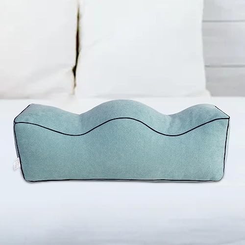 CLUB BOLLYWOOD® Leg Elevation Pillow for Pregnancy Skin Friendly Soft Ankle Elevation Pillow Blue | Bedding | Bed Pillows | Bed Pillows | Bed Pillows | 1 Piece Knee Pillow