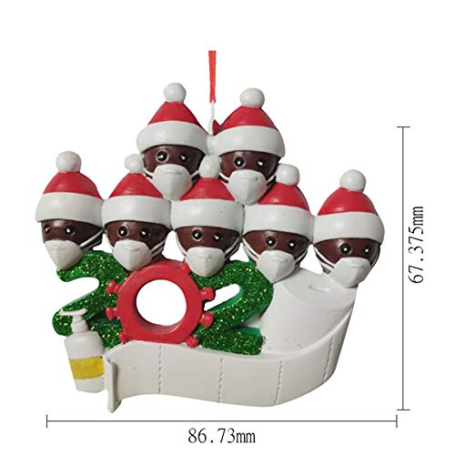 Christmas Ornament kit Family Customized Christmas Tree Hanging Decorating Kit Festival Gift for Family-Daerzy