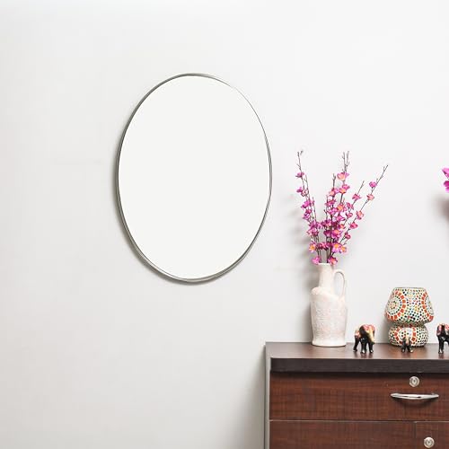 AMI Oval Designed Wall Mirror for Bedroom, Livingroom & Bathroom