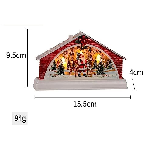 UJEAVETTE® Christmas Candle Tea Light Home Decoration for Xmas Santa Claus