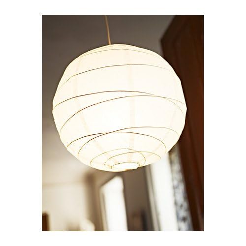 Ikea 701.034.10 Regolit Oval Pendant Lamp Shade (White)