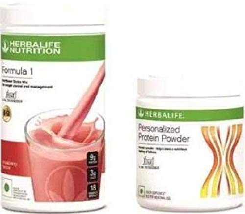 Herbalife Combo Of Strawberry Shake, Protein Protein Blends (700 g, Strawberry)