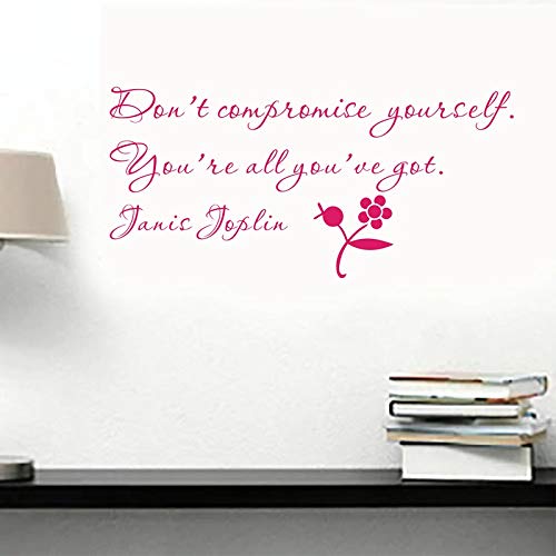 GADGETS WRAP Wall Decal Vinyl Sticker Wall Decoration - Don't comprise Yourself