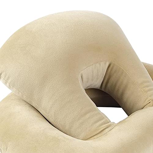 CALANDIS® Memory Foam Explosions Octopus Nap Pillow Support for Office Travelling Desk Olive Green | 1Xnap Pillow