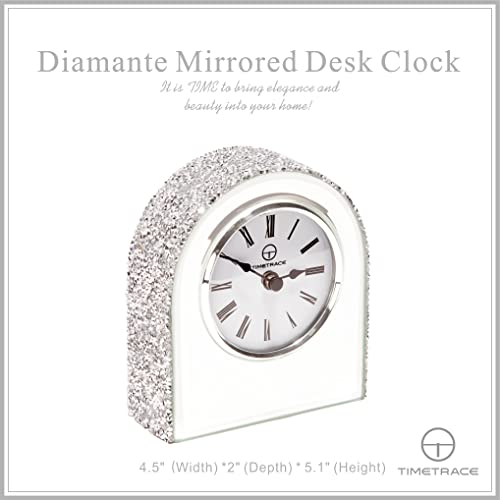 Crush Diamond Desk Clock Table Clock Luxury Clock