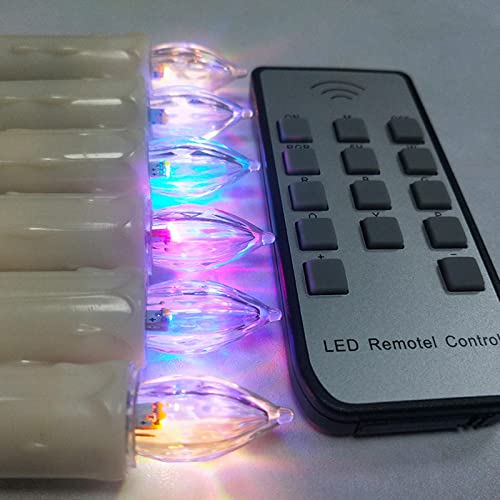 ATORSE® 10 Led Electric Flameless Window Candle Lights Remote Control Wedding Decor