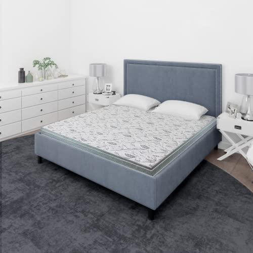 KOHIR Super Soft Foam Bonnell Spring Mattresses (72X60X10, Queen Size)