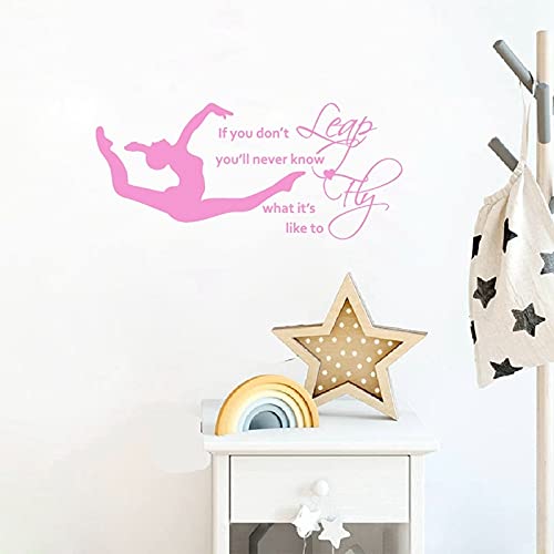 GADGETS WRAP Wall Decal Vinyl Sticker Wall Decoration - Gymnastic Dance