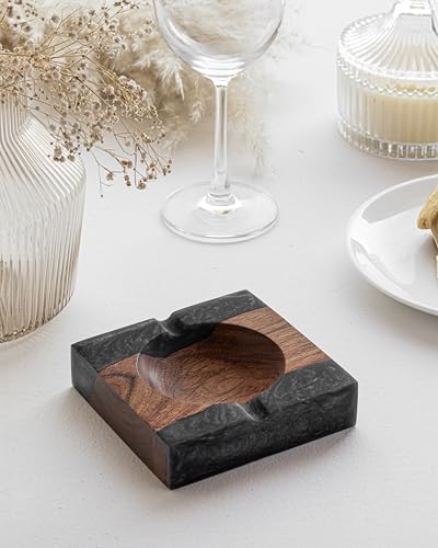 SILKEN Desert Trail (Pearl) Wood-Resin Ash Tray
