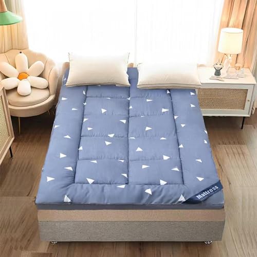 Urbane Home Mattress Topper/Padding|Mattress For Comfortable Sleep 3 x 6.5 Feet|Blue