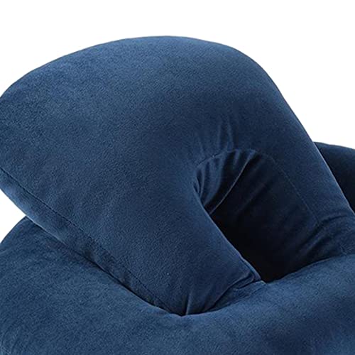 CALANDIS® Memory Foam Explosions Octopus Nap Pillow Support for Office Travelling Desk Royal Blue | 1Xnap Pillow